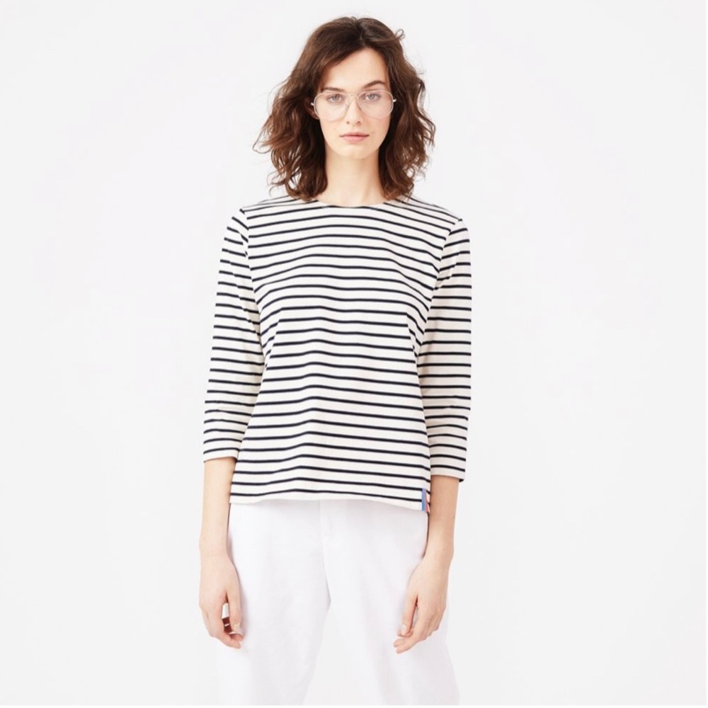 KULE The Classic Top cream/navy